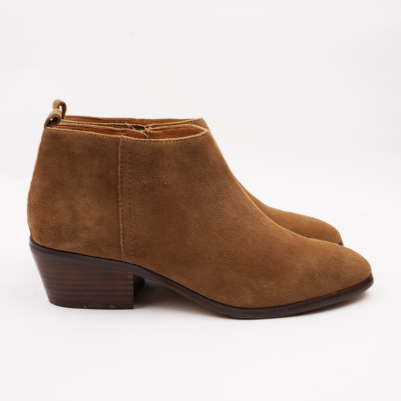 JCREW Size 8 Sawyer Suede Boots in Tan - Picture 6 of 8